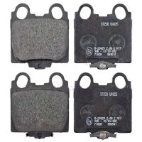 Brake pad set with wear warning 15.5 mm A.B.S. for LEXUS...