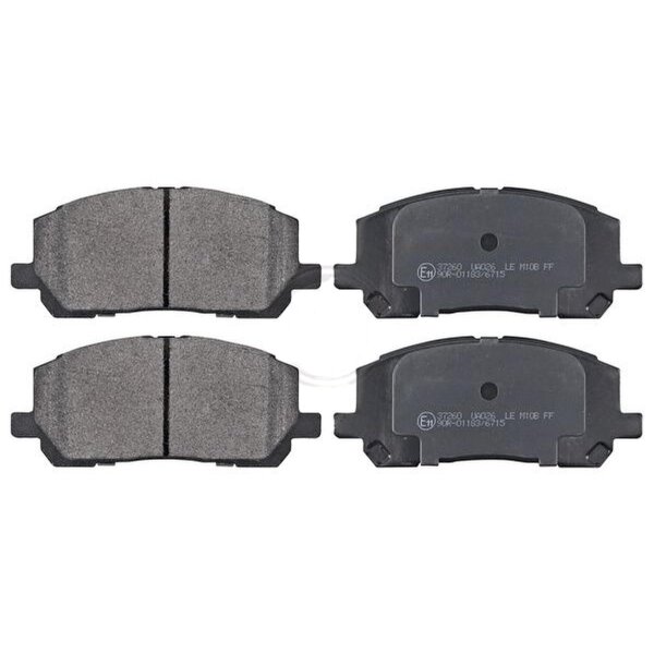 Brake pad set with wear warning 18.6 mm A.B.S. for LEXUS RX and others