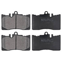 Brake pad set for wear warning indicator prepared 16 mm...
