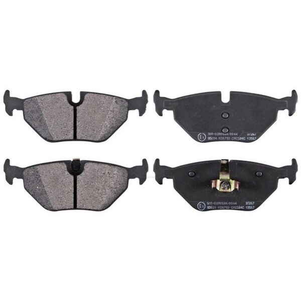 Bremsbelagsatz für Verschleißwarnanzeige 16,3 mm A.B.S. für u.a. BMW 3er