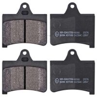 Brake pad set without wear sensor 15.2 mm A.B.S. for e.g....