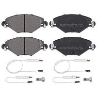 Brake pad set incl. wear warning contact 17.8 mm A.B.S....