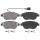 Brake pad set with wear sensor 18.3 mm A.B.S. for FIAT MULTIPLA and others