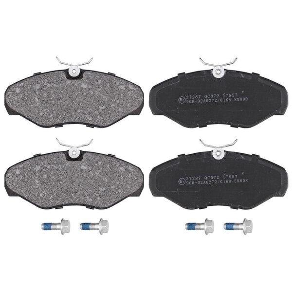 Brake pad set without wear sensor 18.5 mm A.B.S. for NISSAN PRIMASTAR and others
