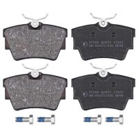 Brake pad set without wear sensor 16 mm A.B.S. for e.g....