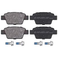 Brake pad set without wear sensor 16.3 mm A.B.S. for e.g....
