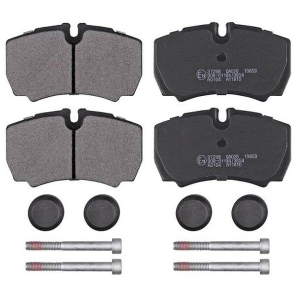 Brake pad set for wear warning indicator 20 mm A.B.S. for IVECO DAILY and others