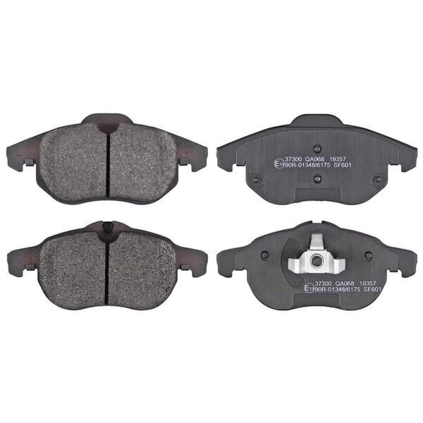 Bremsbelagsatz für Verschleißwarnanzeige 20 mm A.B.S. für u.a. SAAB 9-3