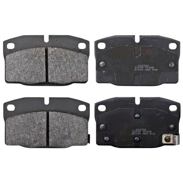 Brake pad set with wear warning 15 mm A.B.S. for DAEWOO NEXIA and others
