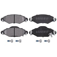 Brake pad set with acoustic wear warning 17 mm A.B.S. for...