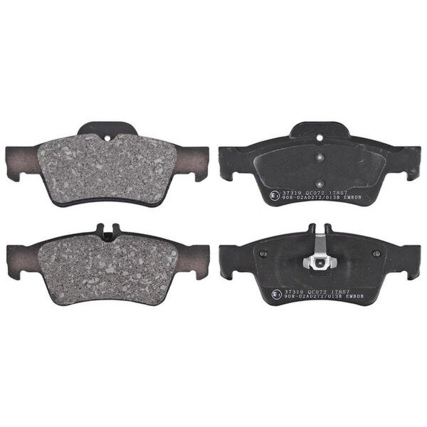 Bremsbelagsatz für Verschleißwarnanzeige 16,5 mm A.B.S. für u.a. MB E-KLASSE