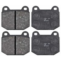 Brake pad set without wear sensor 14.4 mm A.B.S. for...