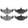 Bremsbelagsatz, Scheibenbremse 12,9 mm BREMBO A.B.S. für u.a. LOTUS Elise