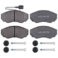 Brake pad set with wear sensor 19 mm A.B.S. for PEUGEOT...