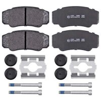 Brake pad set without wear sensor 19.9 mm A.B.S. for...