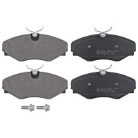 Brake pad set without wear sensor 18 mm A.B.S. for e.g....