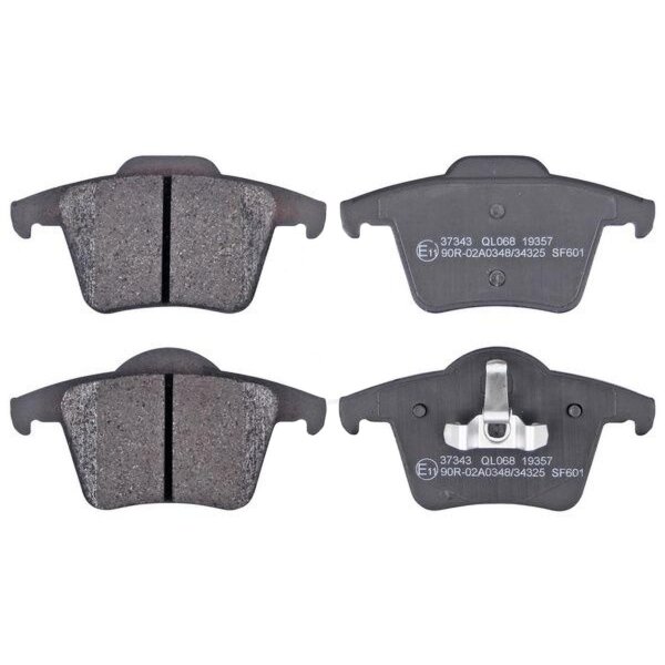 Brake pad set without wear sensor 18.6 mm A.B.S. for e.g. VOLVO XC90