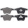 Brake pad set without wear sensor 20.8 mm A.B.S. for VOLVO XC90 and others