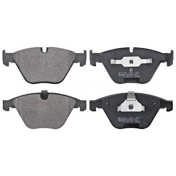 Brake pad set for wear warning indicator 20.3 mm A.B.S. for BMW 5 Series