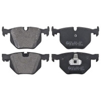 Brake pad set for wear warning indicator prepared 17.3 mm...