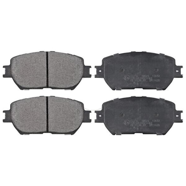 Brake pad set without wear sensor 17.3 mm A.B.S. for TOYOTA CAMRY and others