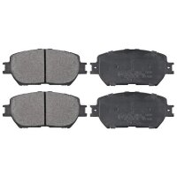 Brake pad set without wear sensor 17.3 mm A.B.S. for...