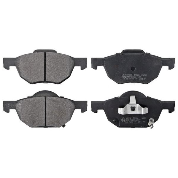 Brake pad set with wear warning 17 mm A.B.S. for HONDA ACCORD and others
