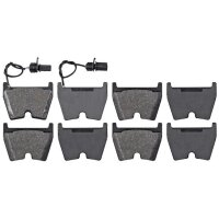 Brake pad set for wear warning indicator 16.5 mm A.B.S....