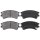 Bremsbelagsatz mit akustischer Verschleißwarnung 18,5 mm A.B.S. für u.a. MAZDA 6