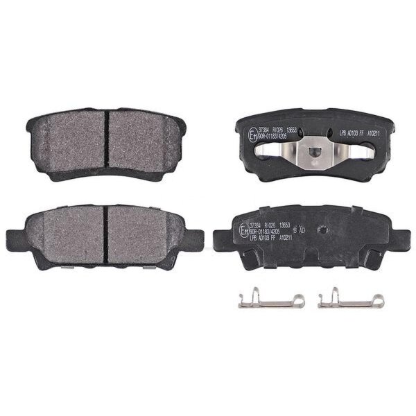 Bremsbelagsatz mit Verschleißwarnung 15,3 mm A.B.S. für u.a. MITSUBISHI LANCER