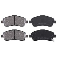 Brake pad set with wear warning 18.5 mm A.B.S. for TOYOTA...