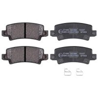 Brake pad set with wear warning 15.5 mm A.B.S. for TOYOTA...