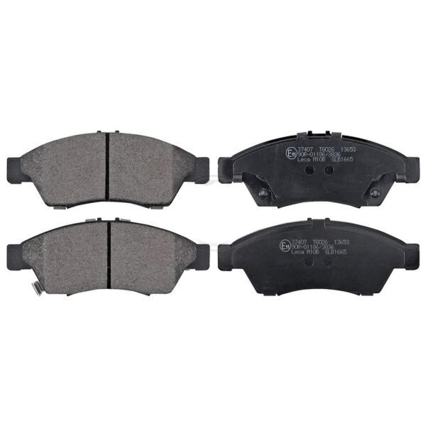 Brake pad set with wear warning 17 mm A.B.S. for SUZUKI LIANA and others