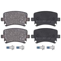 Brake pad set for wear warning indicator 17 mm A.B.S. for...