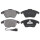 Brake pad set with wear sensor 20 mm A.B.S. for SKODA OCTAVIA and others