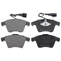 Brake pad set with wear sensor 17.5 mm A.B.S. for e.g. VW...