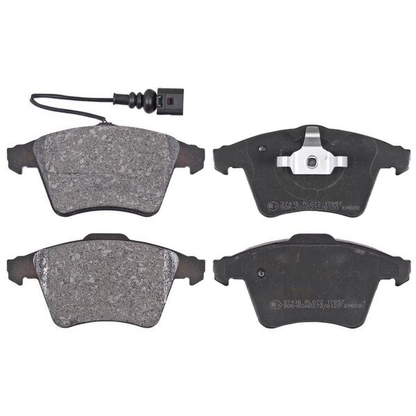 Brake pad set with wear sensor 19.5 mm A.B.S. for e.g. VW TRANSPORTER