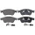 Brake pad set with integrated wear sensor 20.3 mm A.B.S. for AUDI A6 and others
