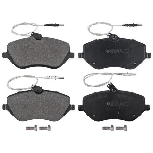 Brake pad set with wear sensor 18.4 mm A.B.S. for PEUGEOT 407 and others