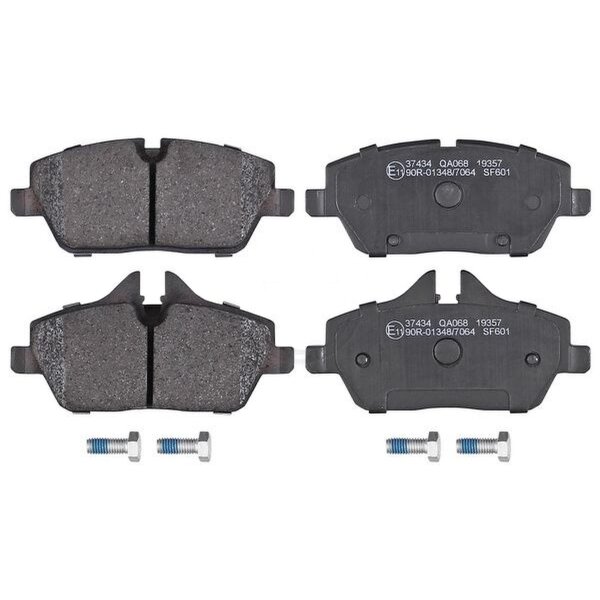 Brake pad set for wear warning indicator 17.7 mm A.B.S. for BMW 1 Series