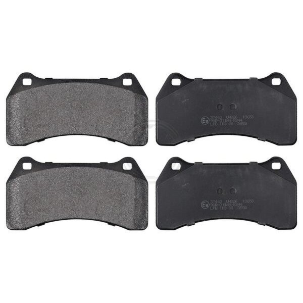 Brake pad set without wear sensor 16 mm A.B.S. for JAGUAR S-TYPE and others