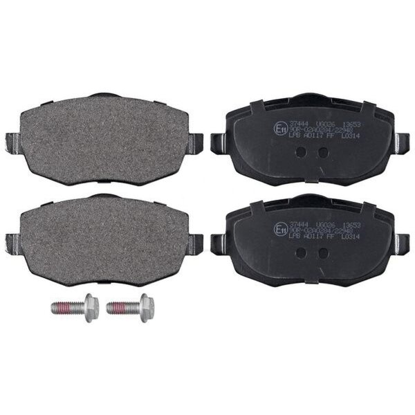 Bremsbelagsatz ohne Verschleißsensor 16,4 mm A.B.S. für LANCIA YPSILON