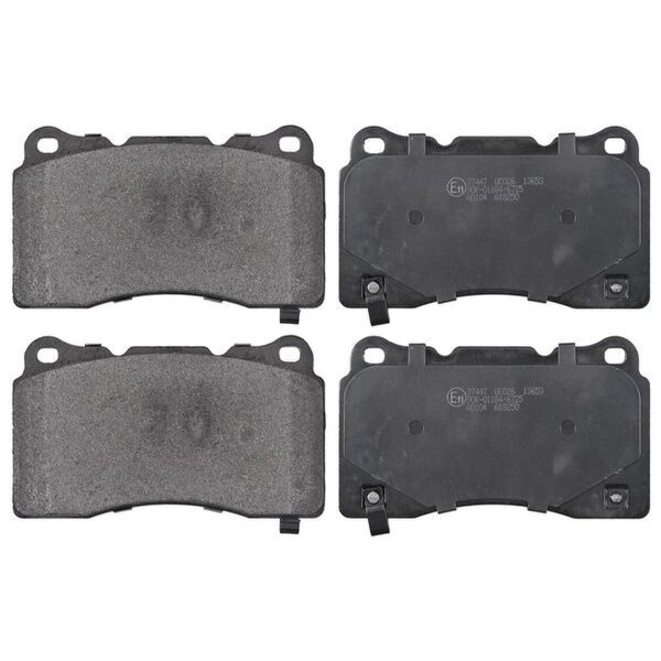 Brake pad set with wear warning 14.8 mm A.B.S. for TESLA MODEL and others