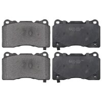 Brake pad set with wear warning 14.8 mm A.B.S. for TESLA...