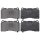 Brake pad set with wear warning 14.8 mm A.B.S. for TESLA MODEL and others