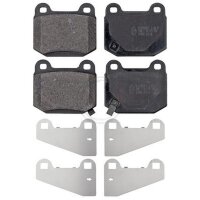 Brake pad set with wear warning 13.7 mm A.B.S. for SUBARU...