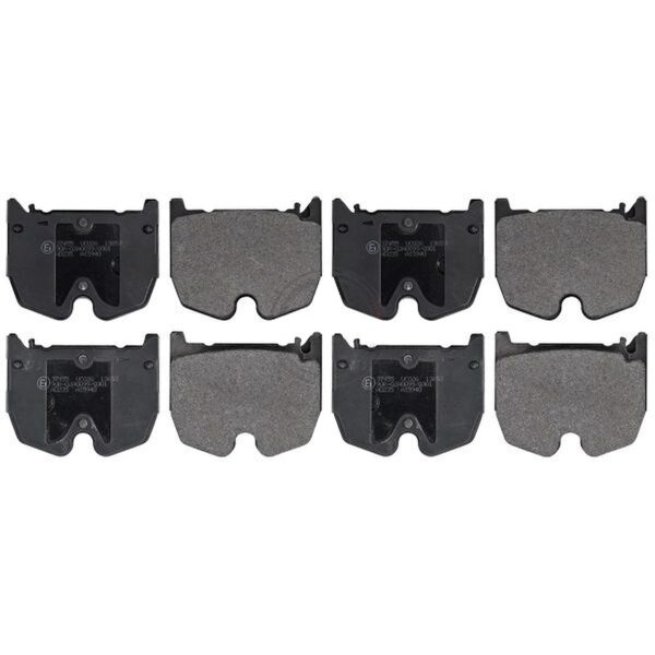 Brake pad set incl. wear warning contact 17.9 mm A.B.S. for e.g. MB SL