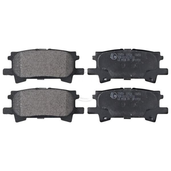 Brake pad set without wear sensor 15.5 mm A.B.S. for LEXUS RX and others