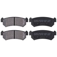 Brake pad set without wear sensor 14.6 mm A.B.S. for...