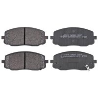 Brake pad set with wear warning 16.8 mm A.B.S. for...